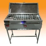 کباب پز 10 شعله اجاق دار با پایه و درب فولاد گستر شرق