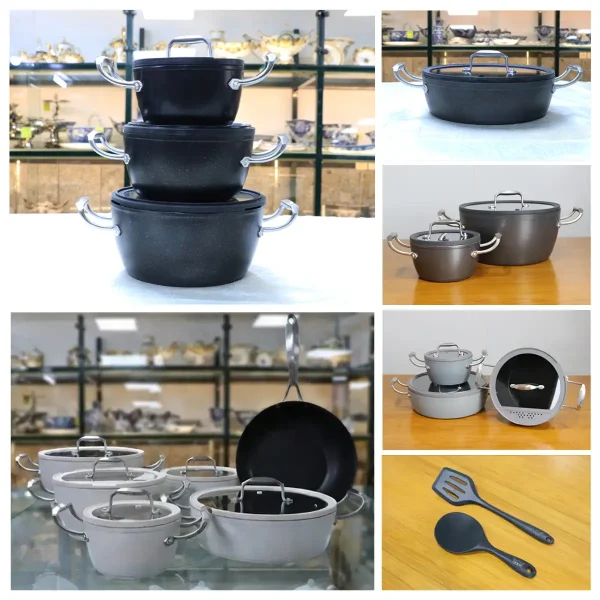 سرویس فورج 13 پارچه گرانیت تیارا مدل آرتیا