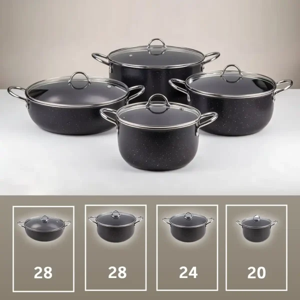 سرویس 8 پارچه گرانیت تیارا مدل آلیمان