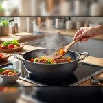 تابه دو دسته گرانیت درب پیرکس تیارا آلیمان