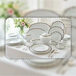 سرویس چینی 103 پارچه کامل زرین النور