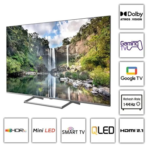 تلویزیون هوشمند 75 اینچ جی پلاس مدل GTV-75SQM637SP