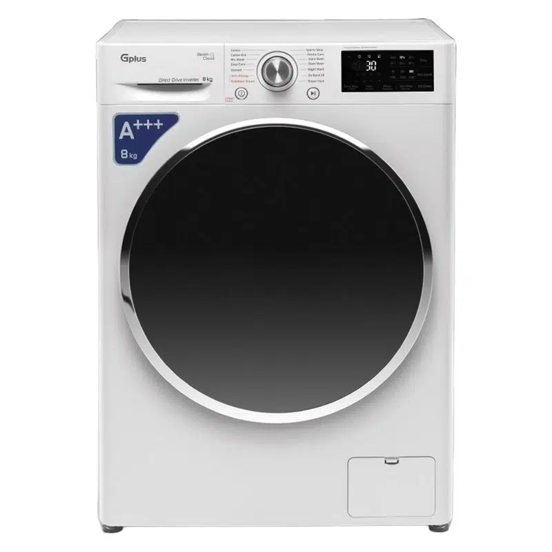 ماشین لباسشویی 8 کیلوگرمی جی پلاس مدل GWM-R808
