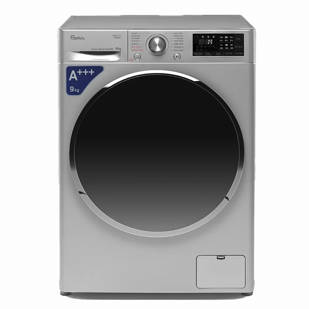 ماشین لباسشویی 9 کیلوگرمی جی پلاس مدل GWM-R909