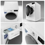 ماشین لباسشویی 9 کیلوگرمی جی پلاس مدل GWM-R909