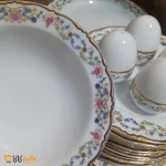 سرویس چینی 35 پارچه غذاخوری زرین گلستان