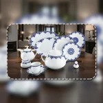 سرویس چینی 108 پارچه کامل زرین سمرقند