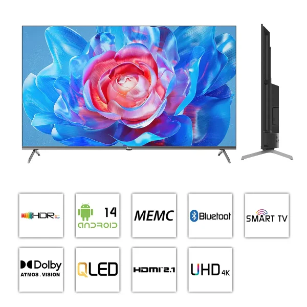 تلویزیون هوشمند 50 اینچ جی پلاس مدل GTV-50SQ789N