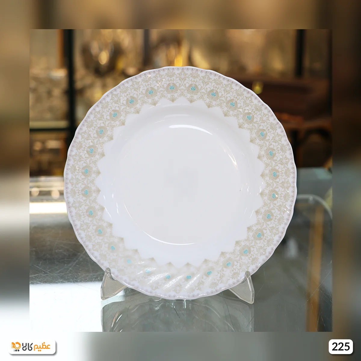 بشقاب خورش خوری آرکوپال پارس اپال مدل آنیتا کد 225 بشقاب خورش خوری آرکوپال پارس اپال مدل آنیتا کد 225