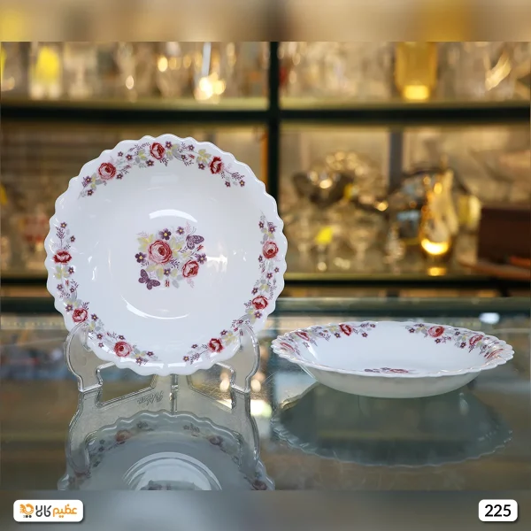بشقاب خورش خوری آرکوپال پارس اپال مدل دنیز کد 225