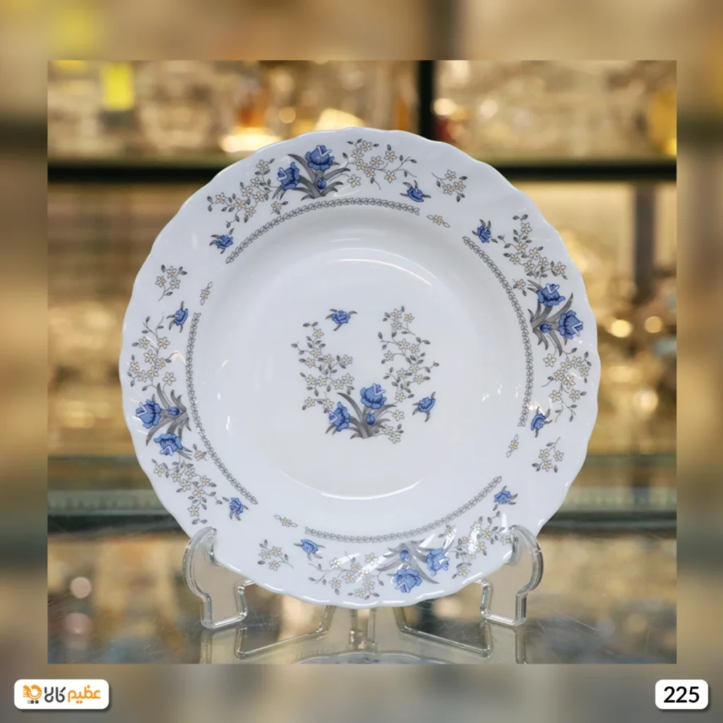 بشقاب خورش خوری آرکوپال پارس اپال مدل رمانتیک کد 225