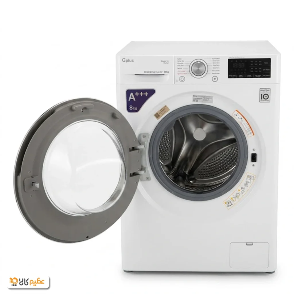 ماشین لباسشویی 8 کیلوگرمی جی پلاس مدل GWM-R808.N