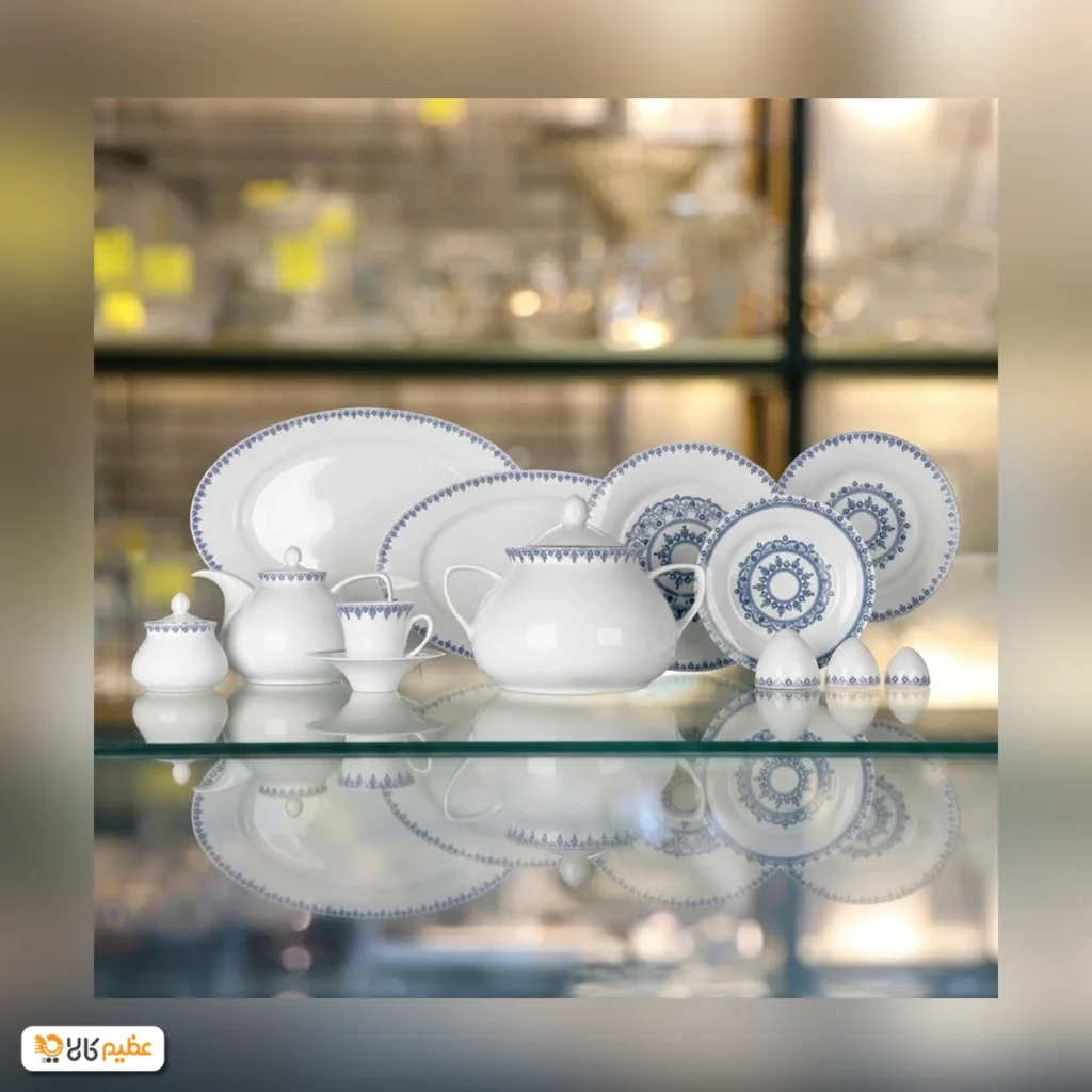 سرویس چینی 108 پارچه کامل زرین بخارا