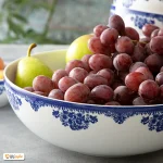 سرویس چینی 13 پارچه پیاله زرین فلورانس سرمه ای
