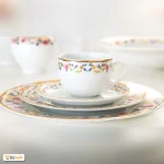 سرویس چینی 102 پارچه کامل زرین گلستان
