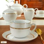 سرویس چینی 102 پارچه کامل زرین هدیه طلایی