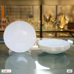 بشقاب خورش خوری آرکوپال پارس اپال مدل لب طلا کد 225