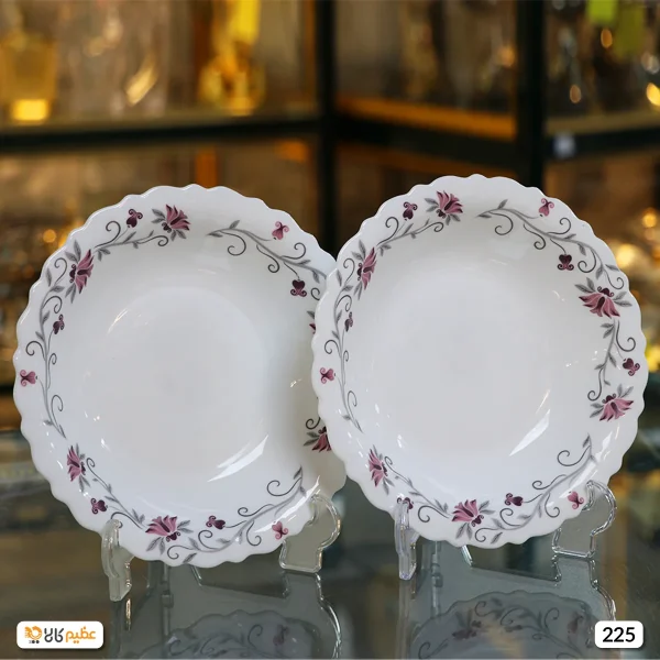 بشقاب خورش خوری آرکوپال پارس اپال مدل لیندا کد 225