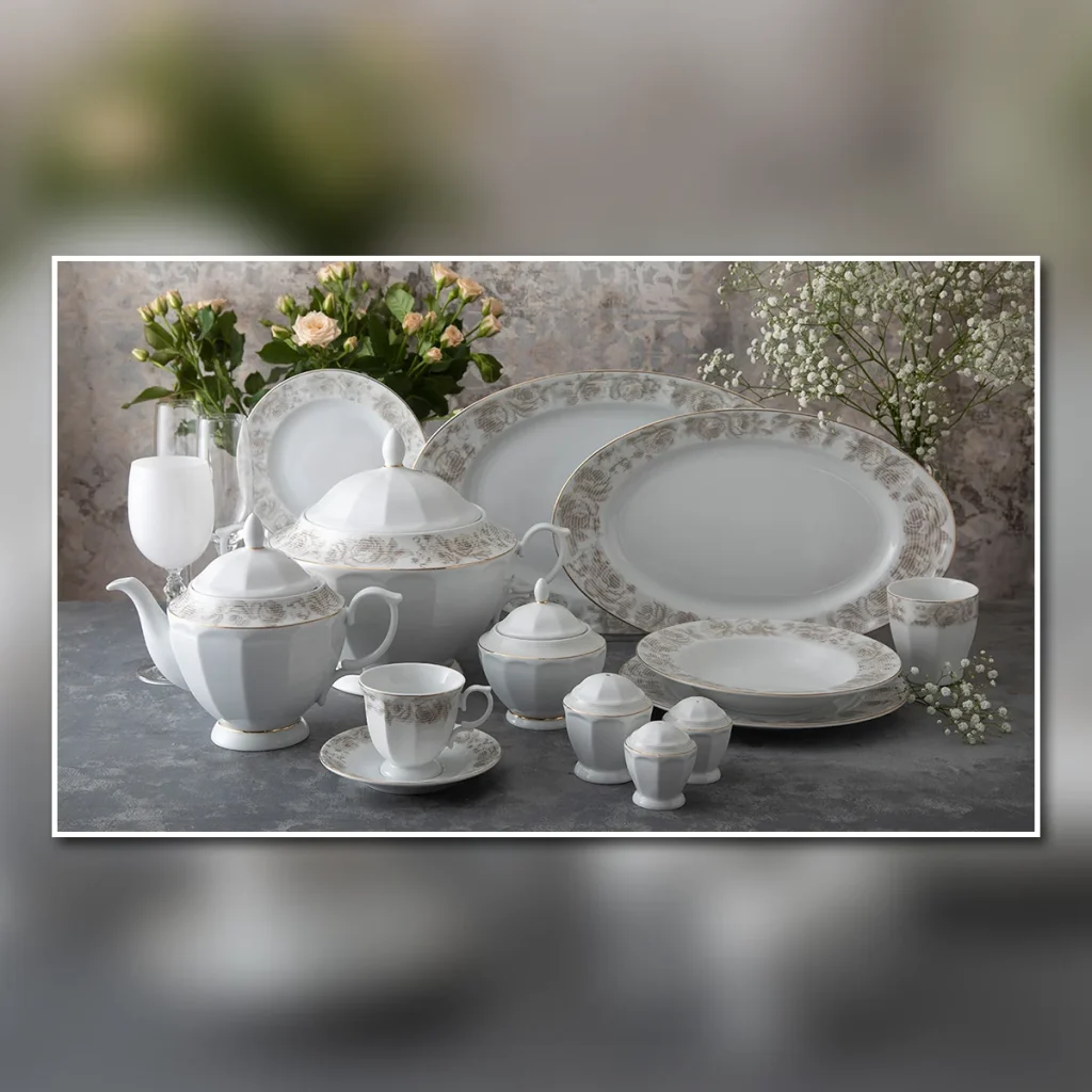 سرویس چینی 103 پارچه کامل زرین پرنسا