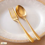 سرویس چینی 108 پارچه کامل زرین رومینا طلایی