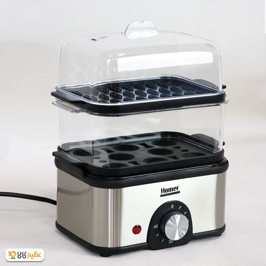 تخم مرغ پز و بخار پز هومر مدل Hu-4020