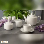 سرویس غذا خوری چینی 102 پارچه زرین سمن